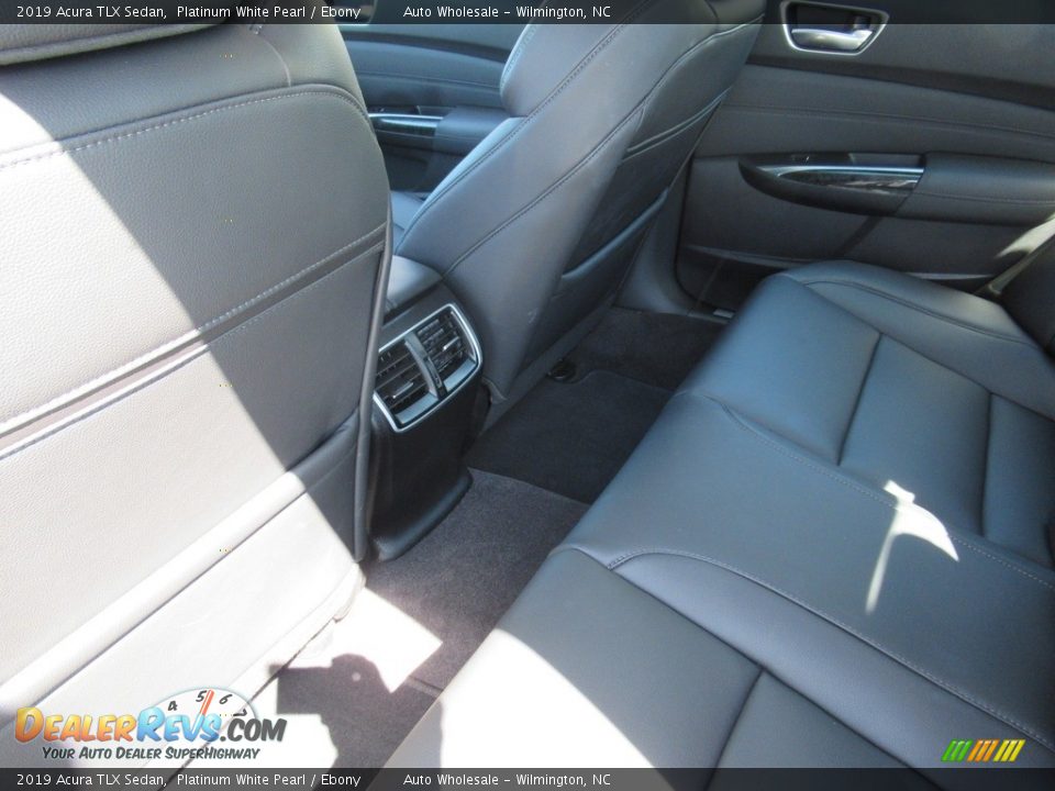2019 Acura TLX Sedan Platinum White Pearl / Ebony Photo #12