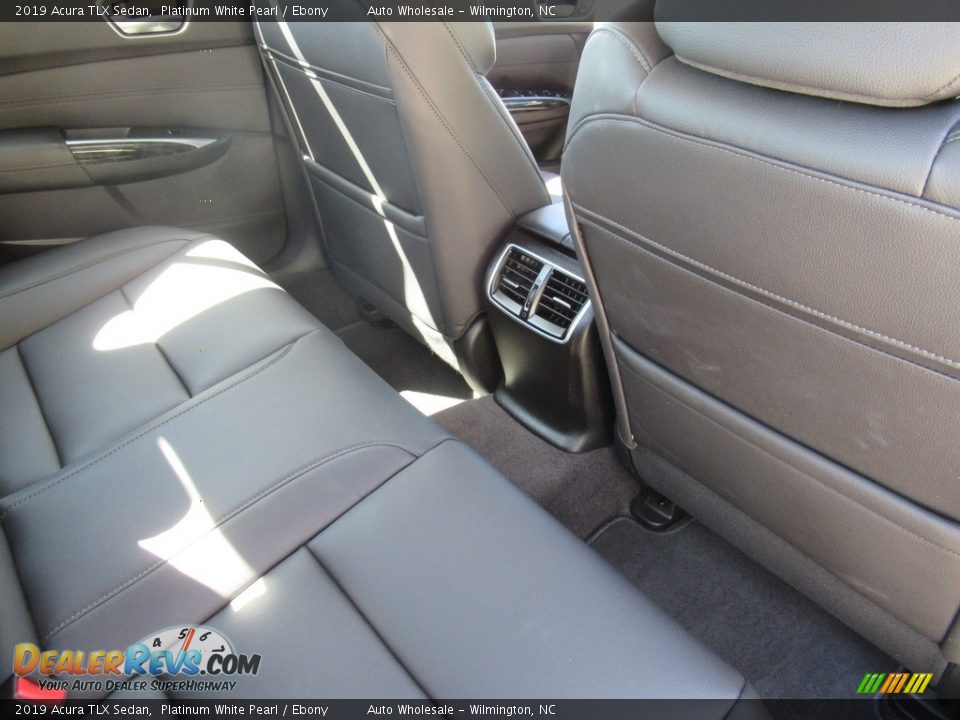 2019 Acura TLX Sedan Platinum White Pearl / Ebony Photo #13