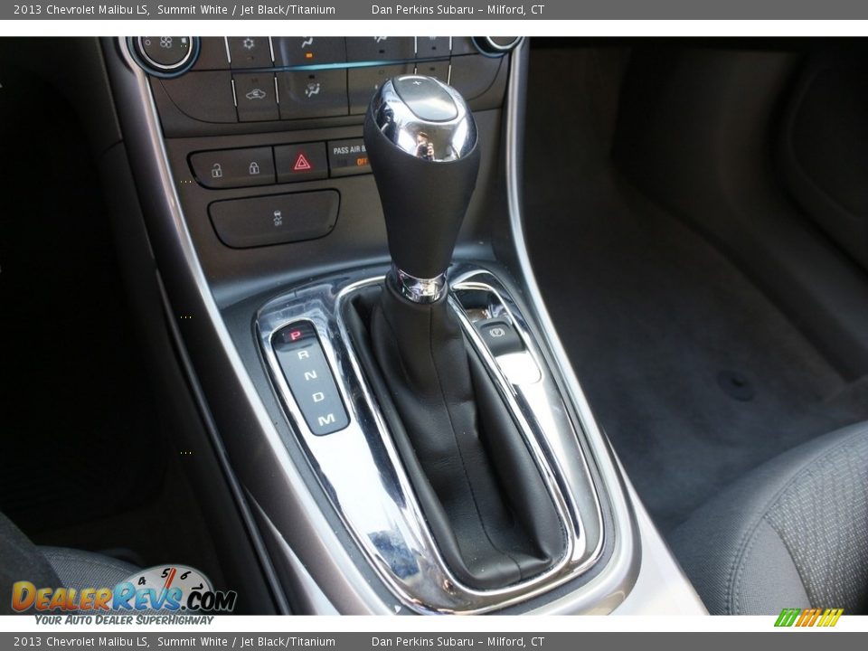 2013 Chevrolet Malibu LS Summit White / Jet Black/Titanium Photo #18