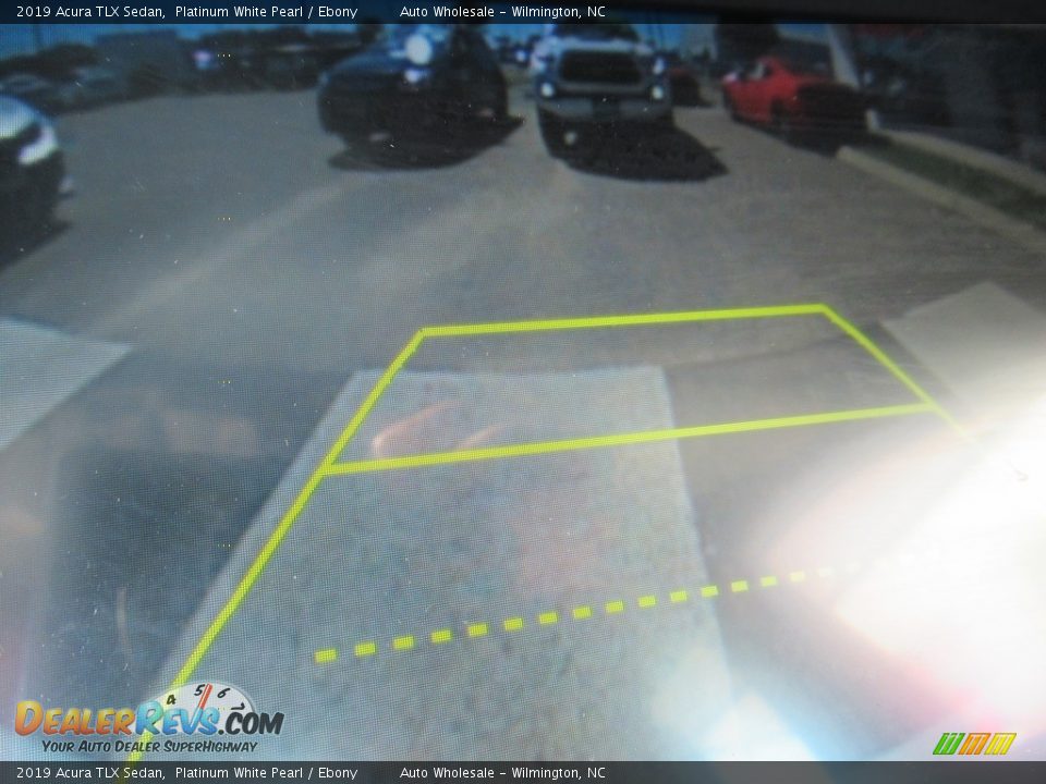 2019 Acura TLX Sedan Platinum White Pearl / Ebony Photo #19