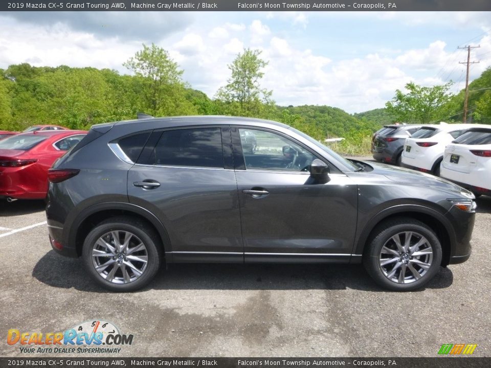 2019 Mazda CX-5 Grand Touring AWD Machine Gray Metallic / Black Photo #1