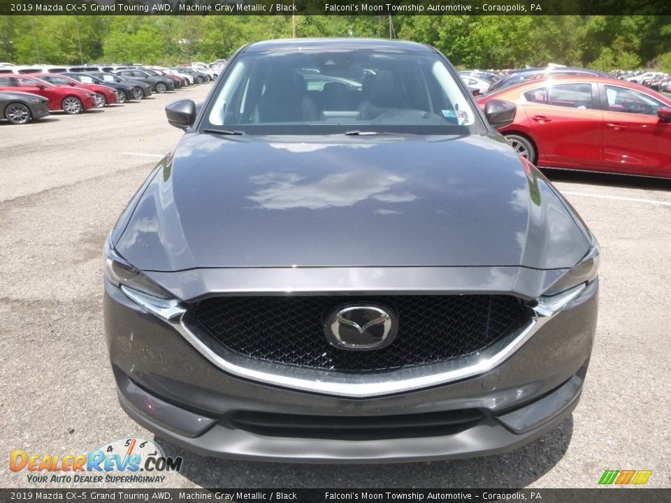 2019 Mazda CX-5 Grand Touring AWD Machine Gray Metallic / Black Photo #4