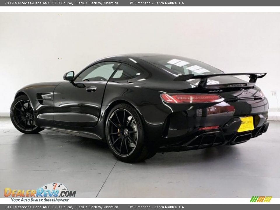 2019 Mercedes-Benz AMG GT R Coupe Black / Black w/Dinamica Photo #10