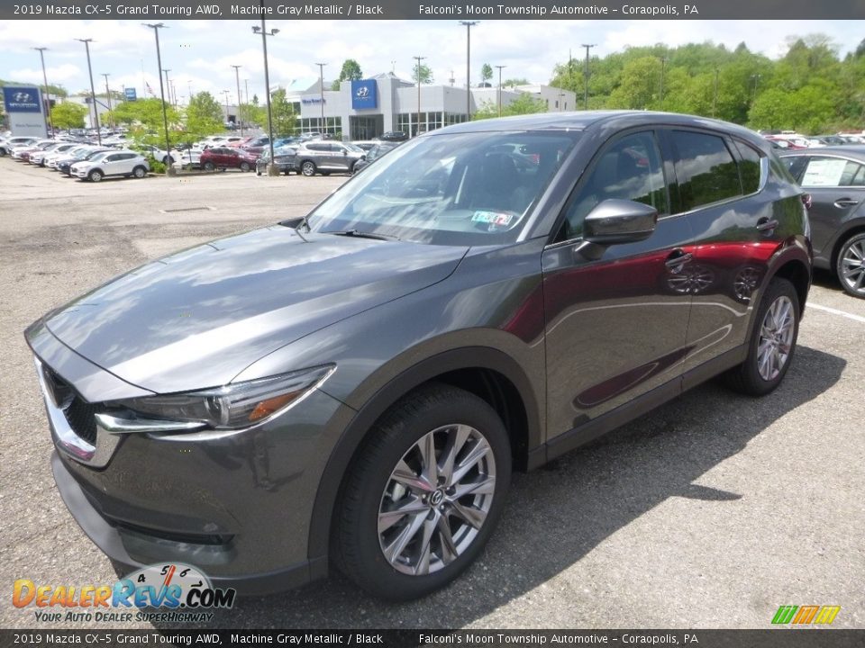 2019 Mazda CX-5 Grand Touring AWD Machine Gray Metallic / Black Photo #5