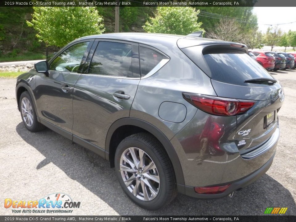 2019 Mazda CX-5 Grand Touring AWD Machine Gray Metallic / Black Photo #6