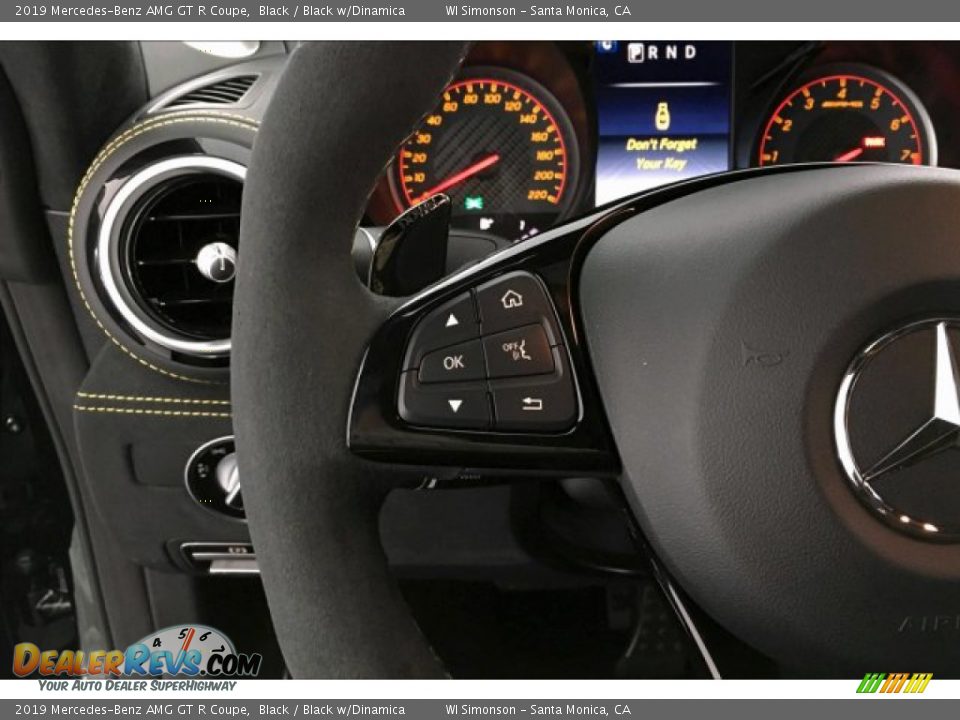2019 Mercedes-Benz AMG GT R Coupe Steering Wheel Photo #16