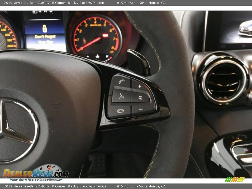 2019 Mercedes-Benz AMG GT R Coupe Steering Wheel Photo #17
