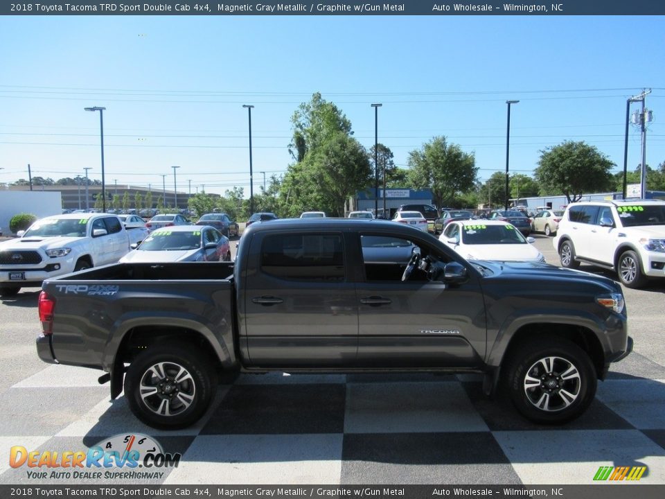 2018 Toyota Tacoma TRD Sport Double Cab 4x4 Magnetic Gray Metallic / Graphite w/Gun Metal Photo #3