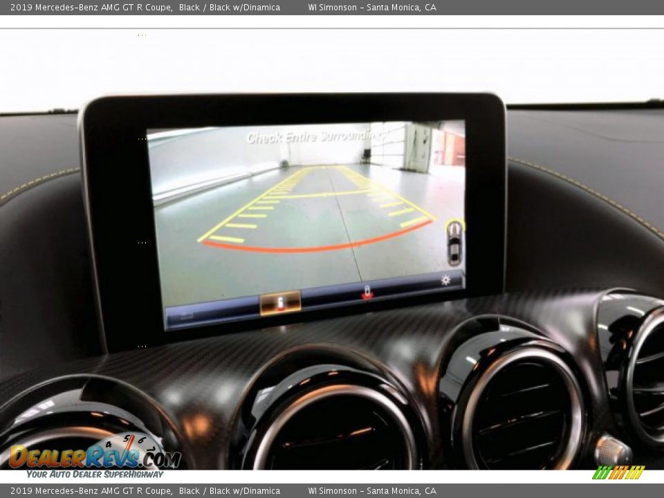 2019 Mercedes-Benz AMG GT R Coupe Black / Black w/Dinamica Photo #19