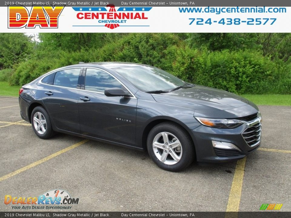2019 Chevrolet Malibu LS Shadow Gray Metallic / Jet Black Photo #1