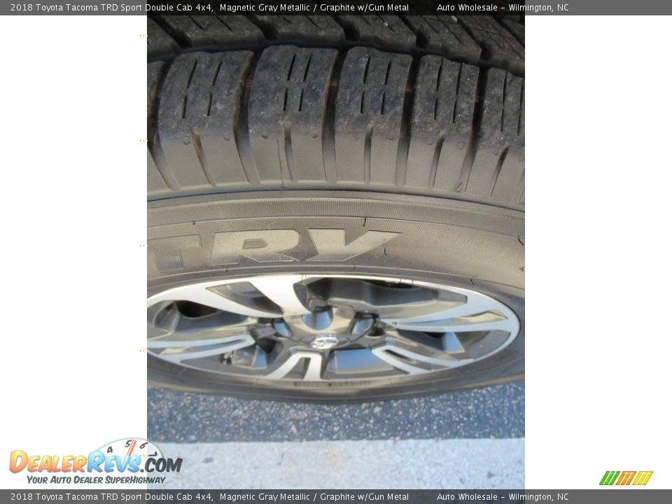 2018 Toyota Tacoma TRD Sport Double Cab 4x4 Magnetic Gray Metallic / Graphite w/Gun Metal Photo #9