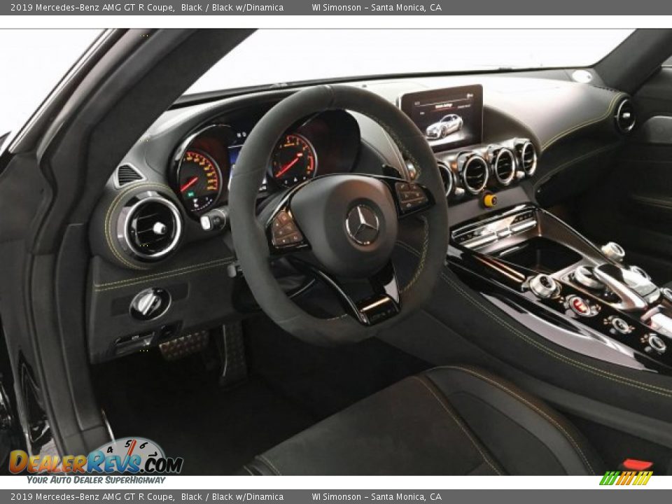 Dashboard of 2019 Mercedes-Benz AMG GT R Coupe Photo #20