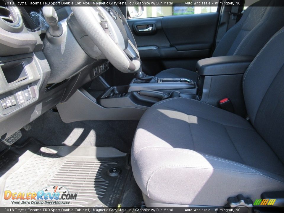 2018 Toyota Tacoma TRD Sport Double Cab 4x4 Magnetic Gray Metallic / Graphite w/Gun Metal Photo #10