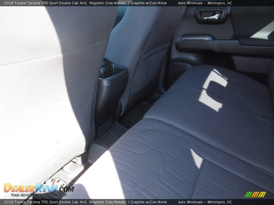 2018 Toyota Tacoma TRD Sport Double Cab 4x4 Magnetic Gray Metallic / Graphite w/Gun Metal Photo #11
