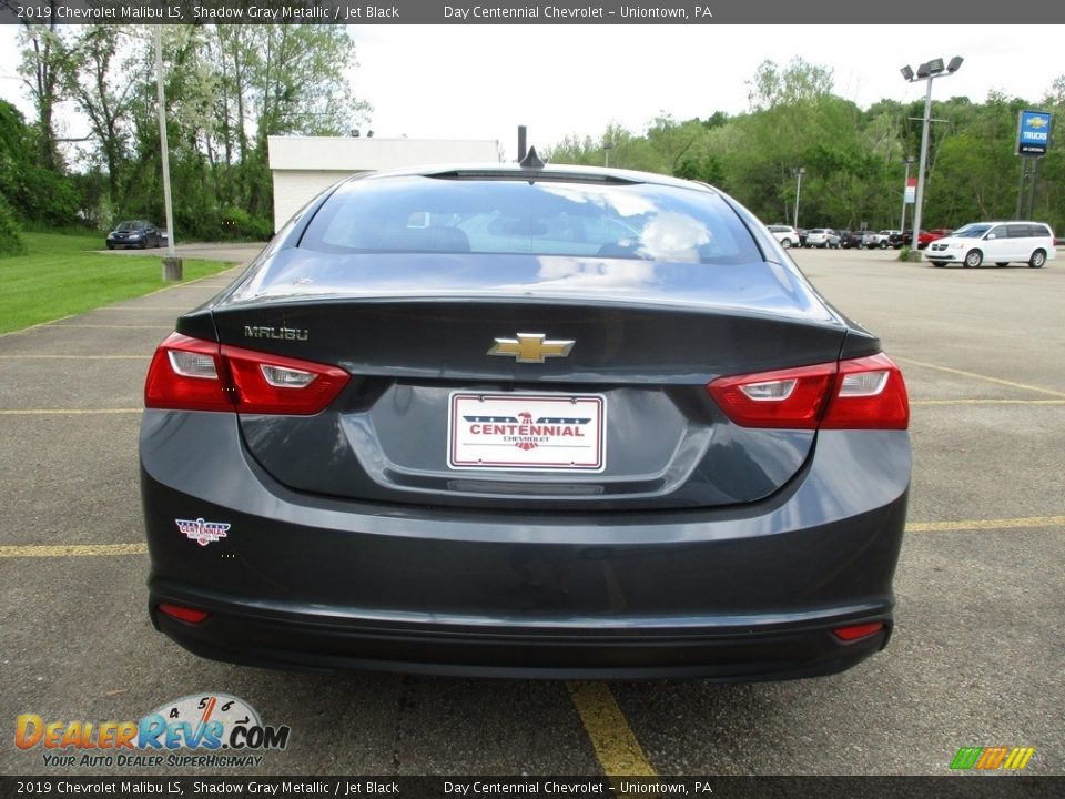 2019 Chevrolet Malibu LS Shadow Gray Metallic / Jet Black Photo #4