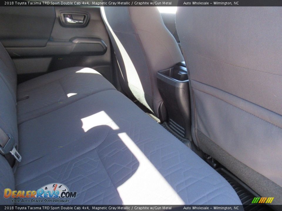 2018 Toyota Tacoma TRD Sport Double Cab 4x4 Magnetic Gray Metallic / Graphite w/Gun Metal Photo #13