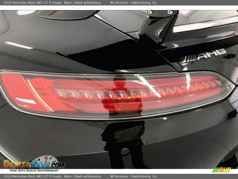 2019 Mercedes-Benz AMG GT R Coupe Black / Black w/Dinamica Photo #24