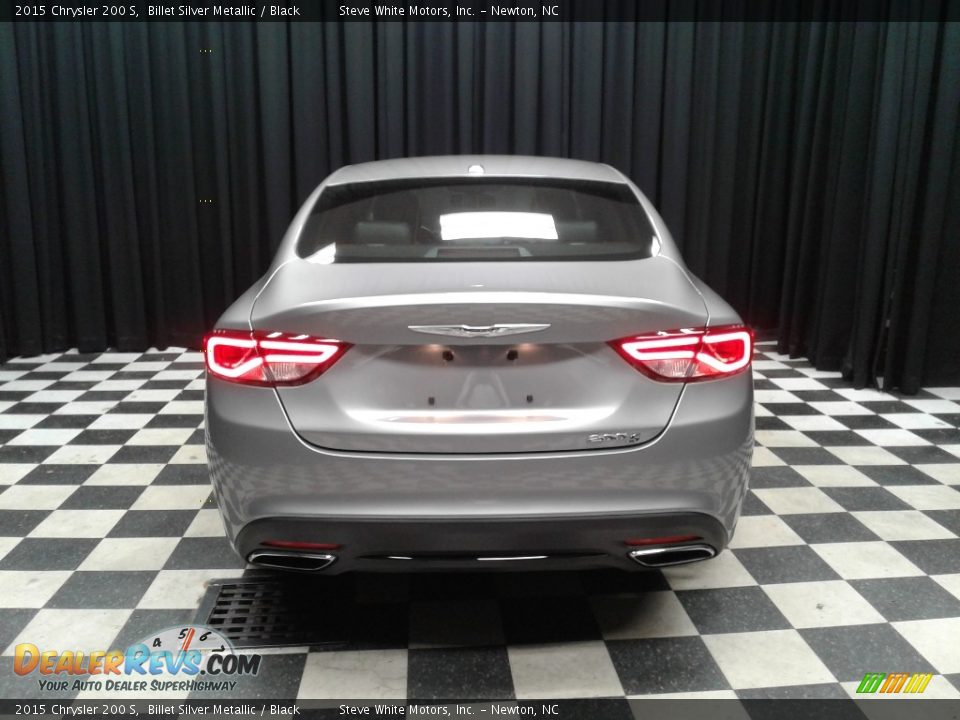 2015 Chrysler 200 S Billet Silver Metallic / Black Photo #7