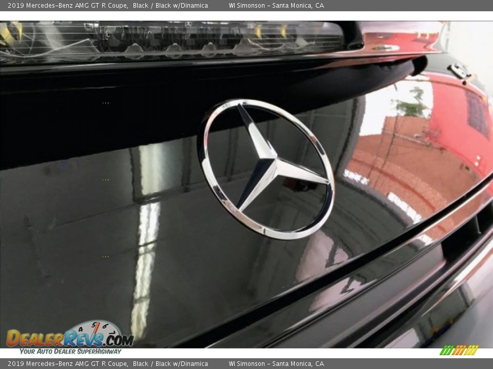 2019 Mercedes-Benz AMG GT R Coupe Black / Black w/Dinamica Photo #25