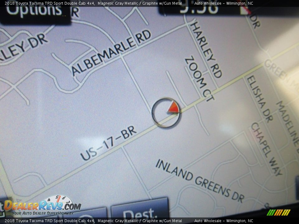 2018 Toyota Tacoma TRD Sport Double Cab 4x4 Magnetic Gray Metallic / Graphite w/Gun Metal Photo #16