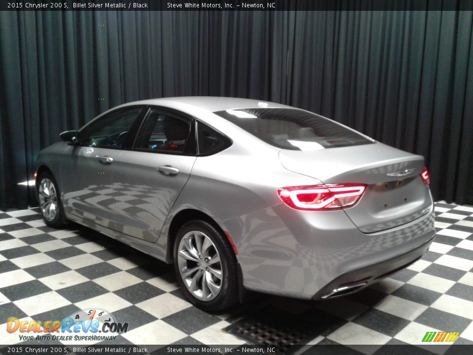 2015 Chrysler 200 S Billet Silver Metallic / Black Photo #8