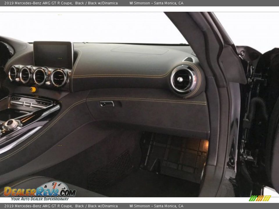 2019 Mercedes-Benz AMG GT R Coupe Black / Black w/Dinamica Photo #26