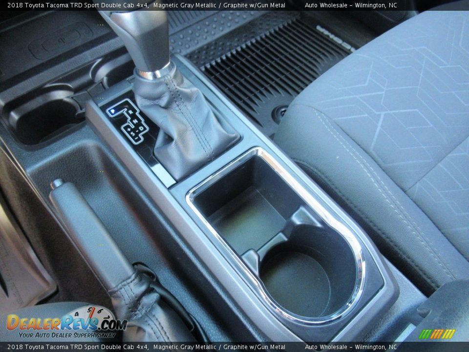2018 Toyota Tacoma TRD Sport Double Cab 4x4 Magnetic Gray Metallic / Graphite w/Gun Metal Photo #19