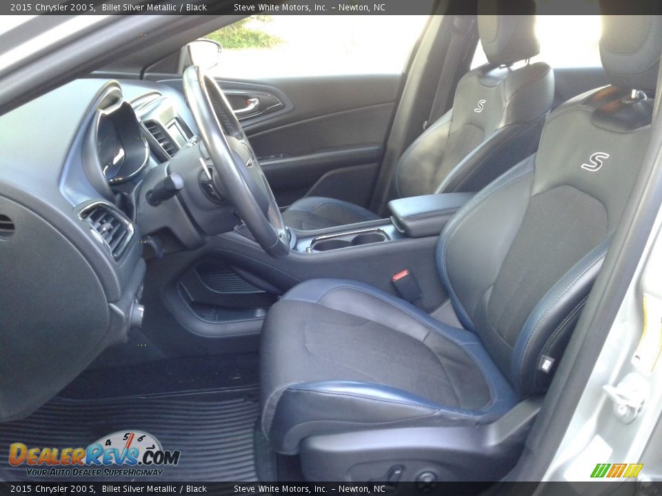 2015 Chrysler 200 S Billet Silver Metallic / Black Photo #10