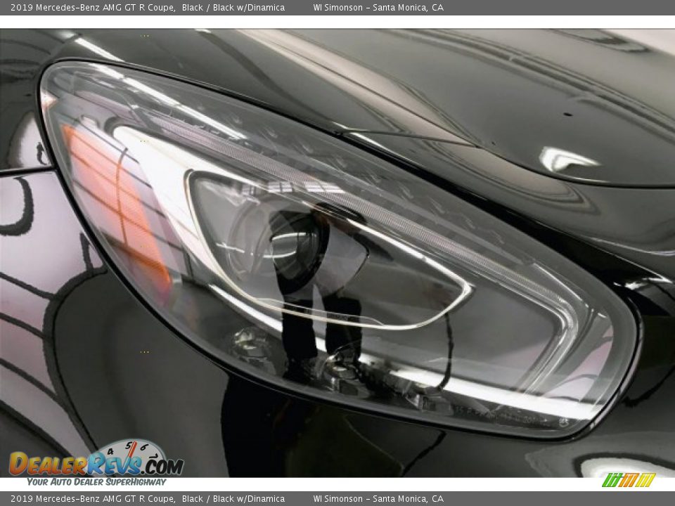 2019 Mercedes-Benz AMG GT R Coupe Black / Black w/Dinamica Photo #29