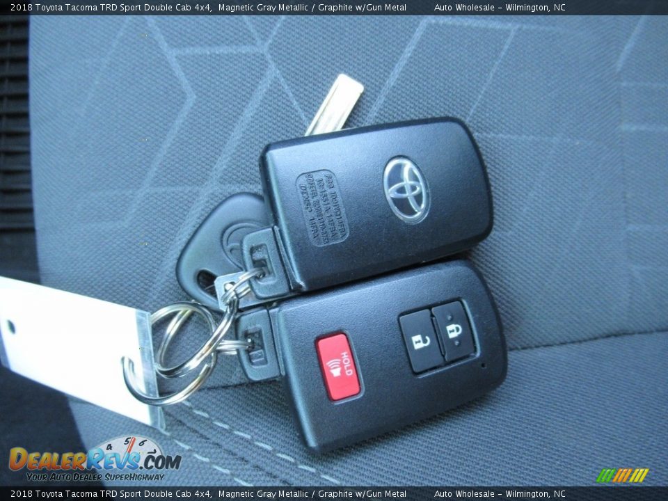 2018 Toyota Tacoma TRD Sport Double Cab 4x4 Magnetic Gray Metallic / Graphite w/Gun Metal Photo #20