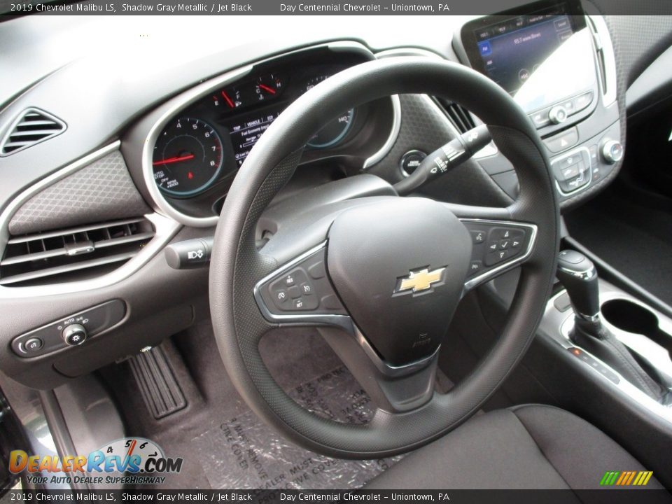 2019 Chevrolet Malibu LS Shadow Gray Metallic / Jet Black Photo #12