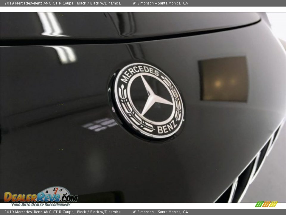 2019 Mercedes-Benz AMG GT R Coupe Black / Black w/Dinamica Photo #30