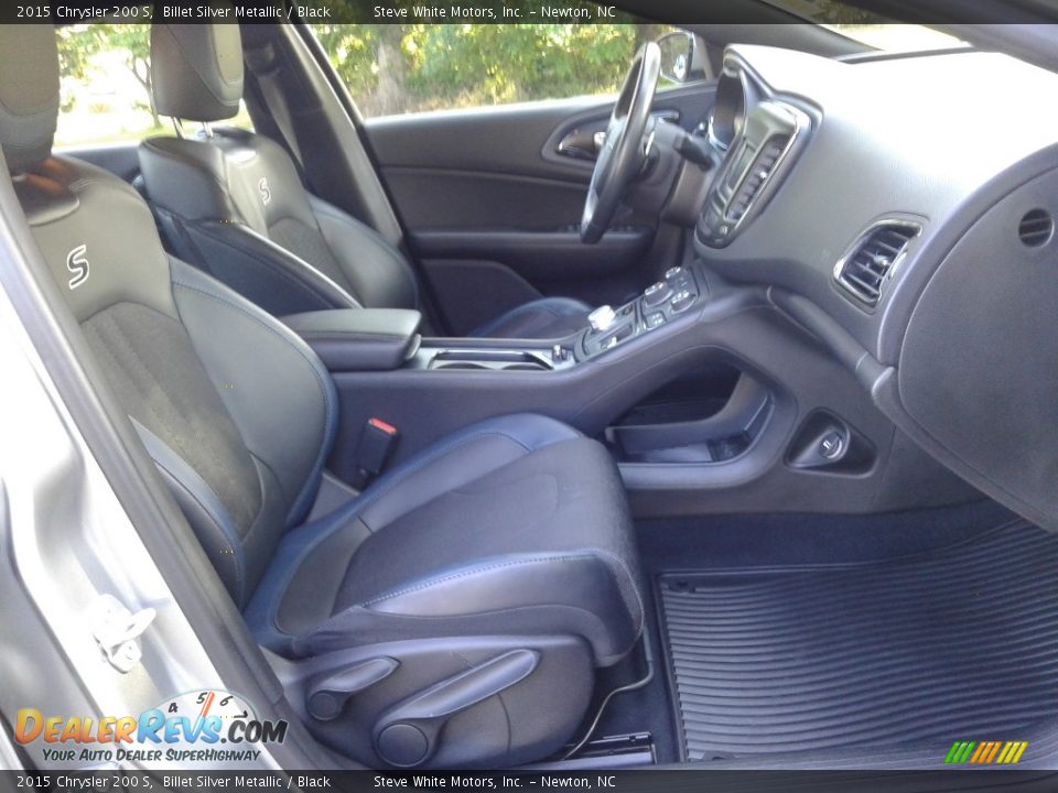 2015 Chrysler 200 S Billet Silver Metallic / Black Photo #14