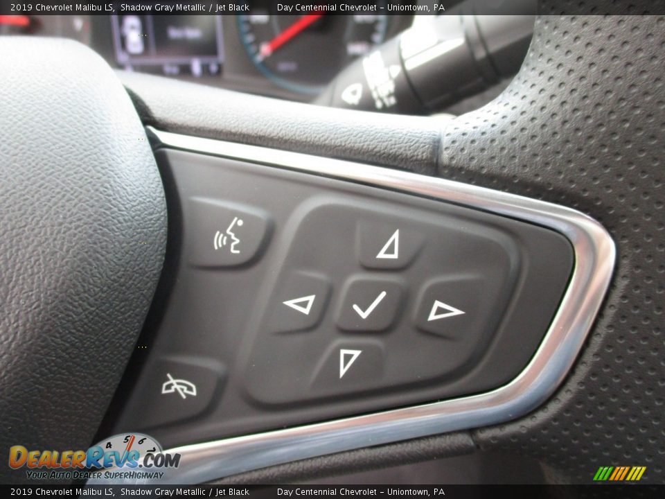 2019 Chevrolet Malibu LS Shadow Gray Metallic / Jet Black Photo #16