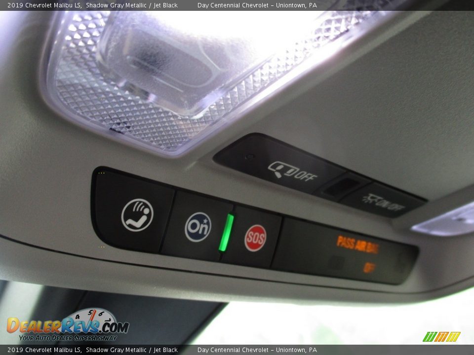 2019 Chevrolet Malibu LS Shadow Gray Metallic / Jet Black Photo #17