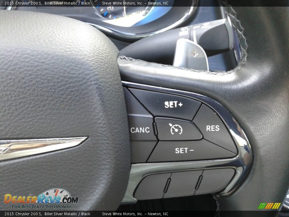 2015 Chrysler 200 S Billet Silver Metallic / Black Photo #17