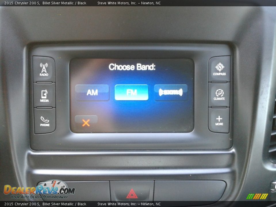 2015 Chrysler 200 S Billet Silver Metallic / Black Photo #20