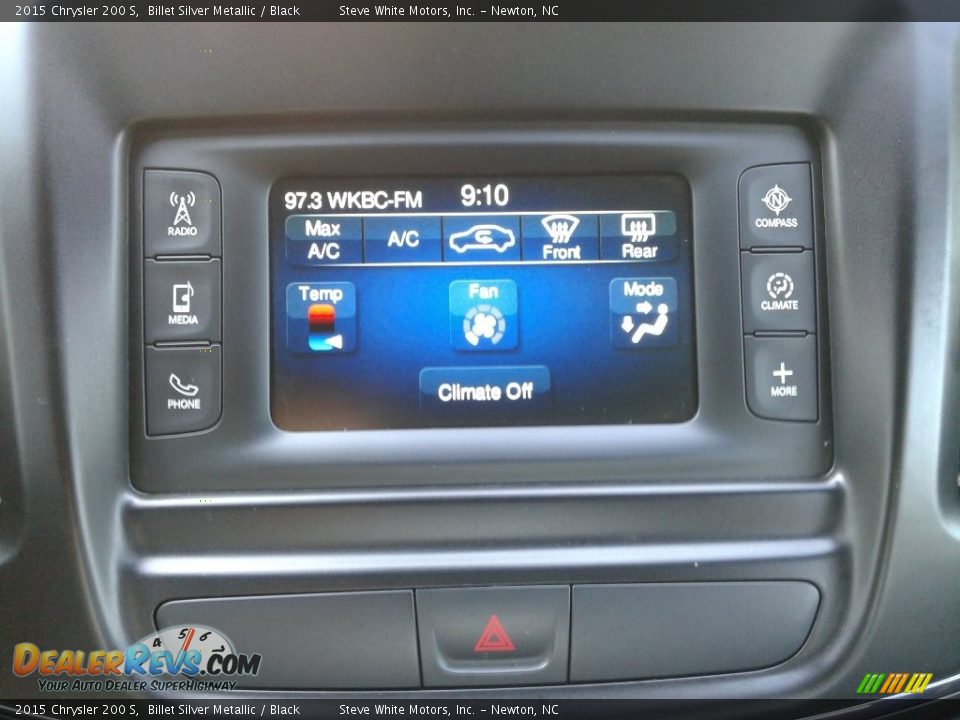 2015 Chrysler 200 S Billet Silver Metallic / Black Photo #21