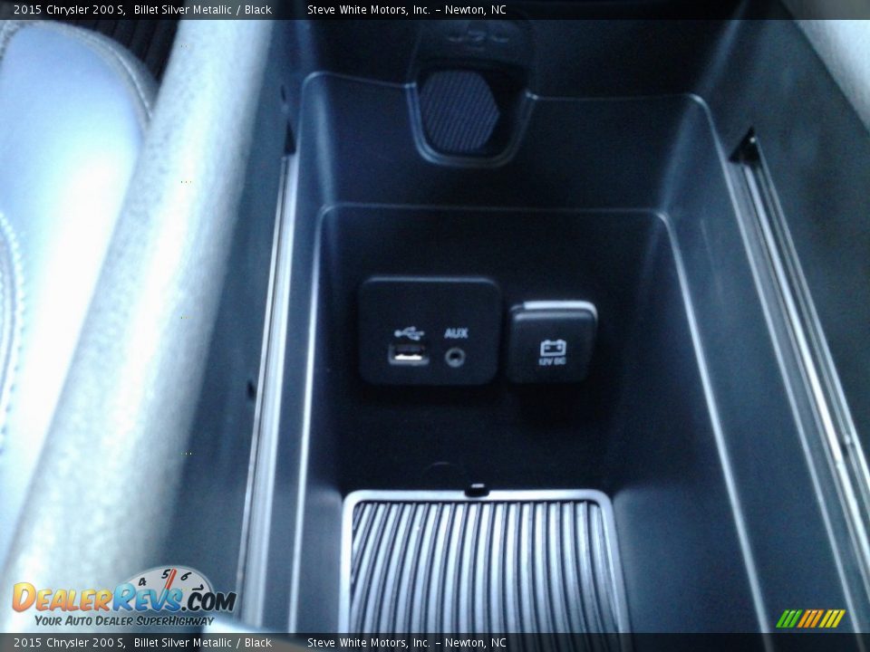 2015 Chrysler 200 S Billet Silver Metallic / Black Photo #23