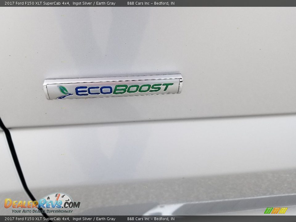 2017 Ford F150 XLT SuperCab 4x4 Ingot Silver / Earth Gray Photo #10