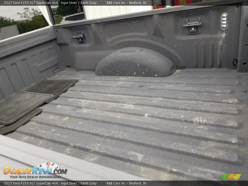 2017 Ford F150 XLT SuperCab 4x4 Ingot Silver / Earth Gray Photo #12