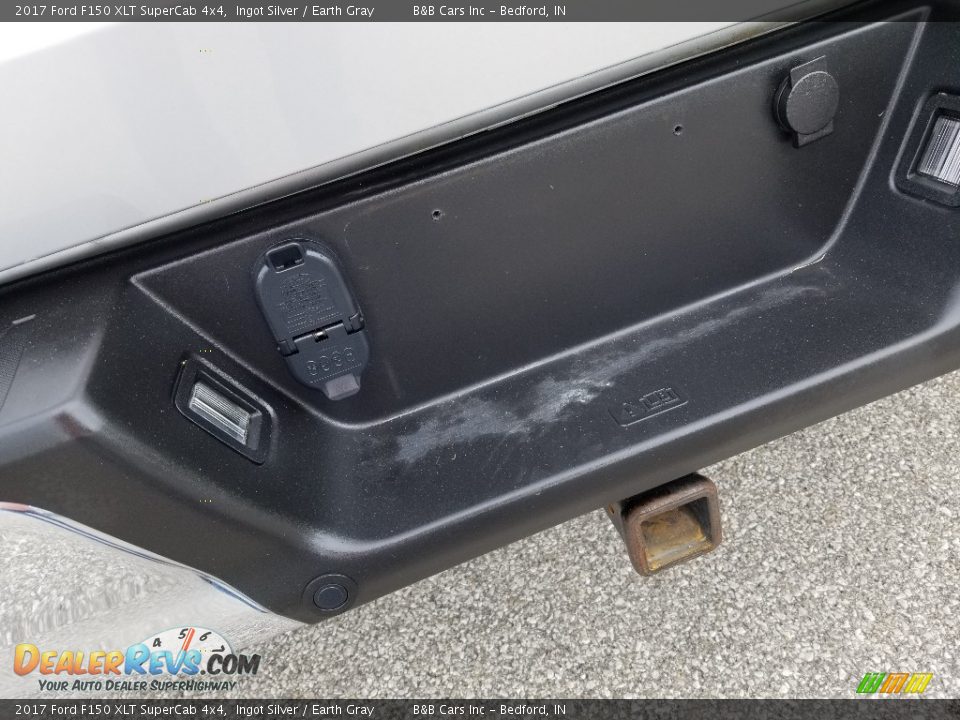 2017 Ford F150 XLT SuperCab 4x4 Ingot Silver / Earth Gray Photo #13