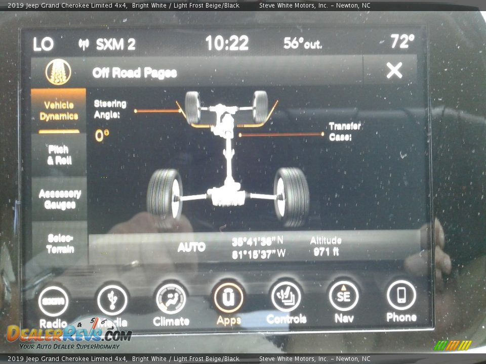 2019 Jeep Grand Cherokee Limited 4x4 Bright White / Light Frost Beige/Black Photo #28