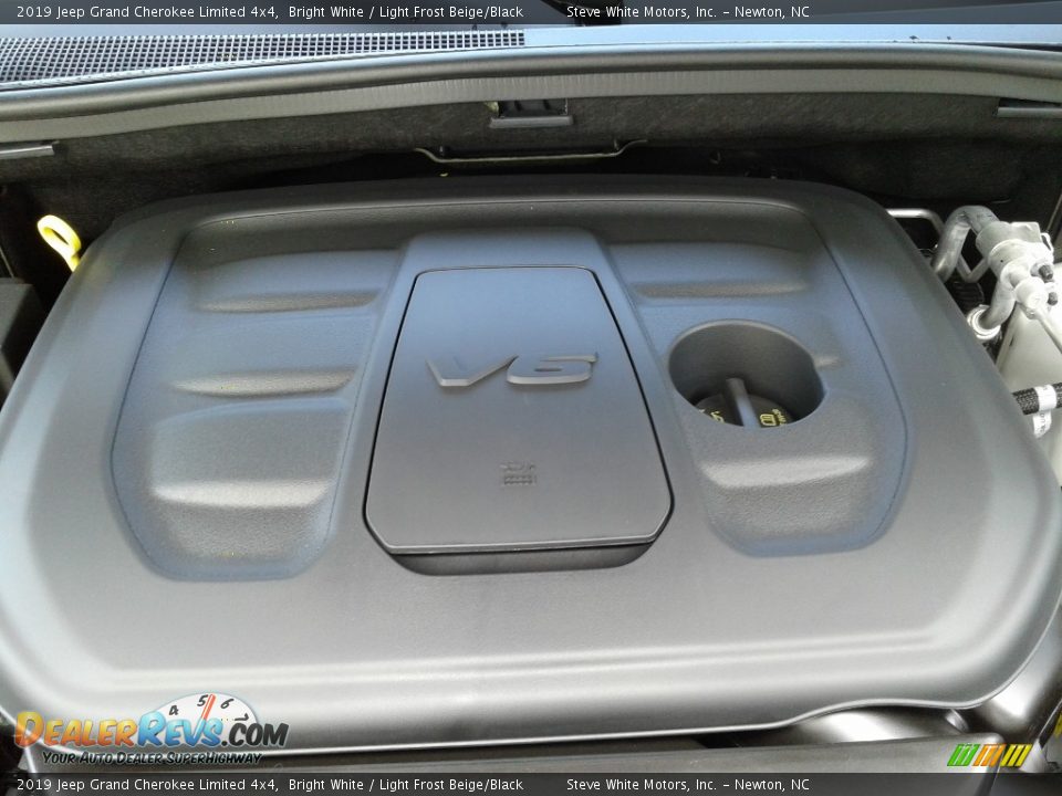 2019 Jeep Grand Cherokee Limited 4x4 Bright White / Light Frost Beige/Black Photo #35