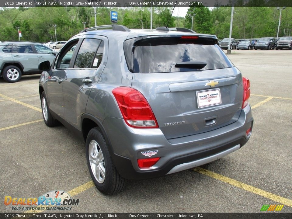 2019 Chevrolet Trax LT AWD Nightfall Gray Metallic / Jet Black Photo #3