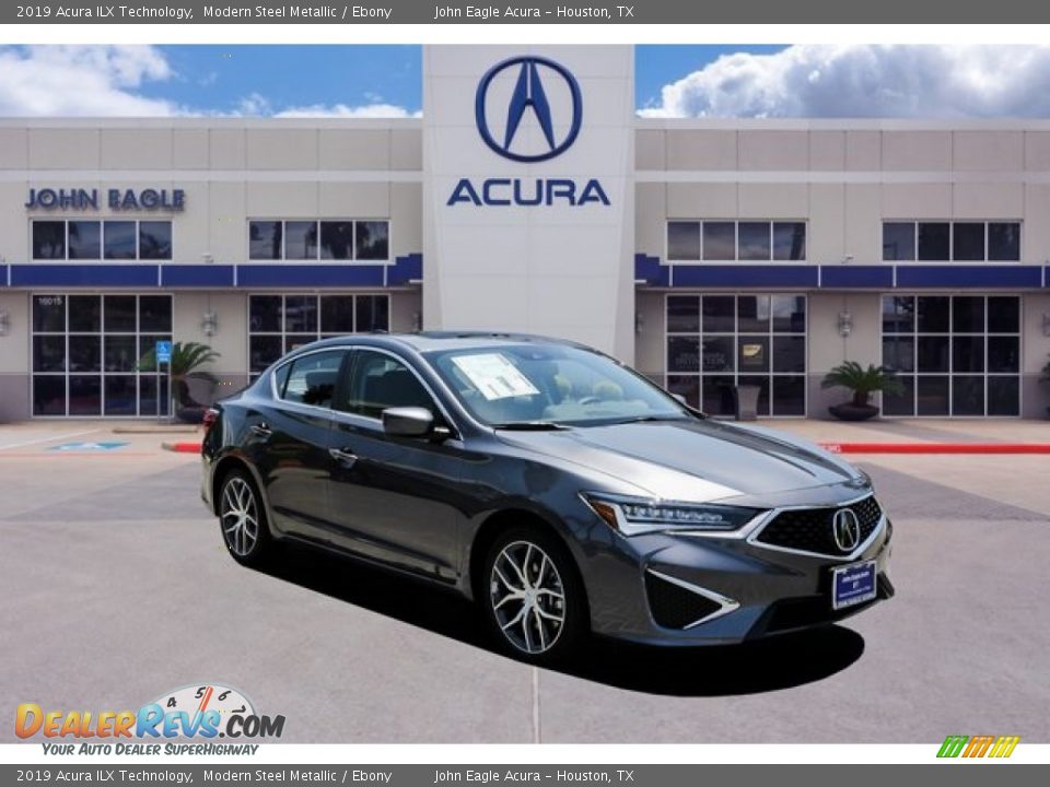 2019 Acura ILX Technology Modern Steel Metallic / Ebony Photo #1