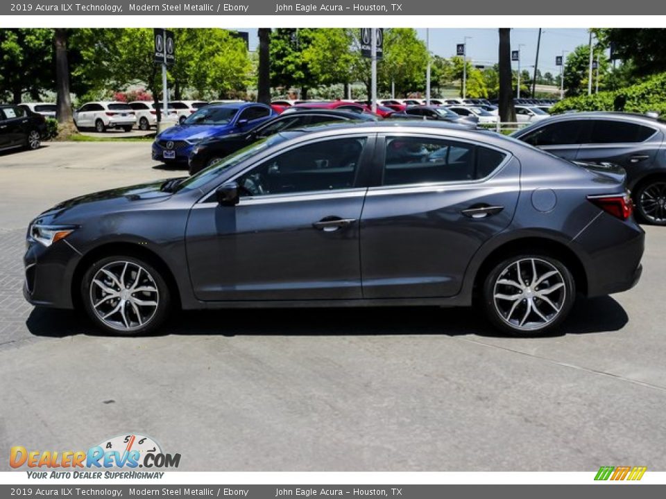 2019 Acura ILX Technology Modern Steel Metallic / Ebony Photo #4