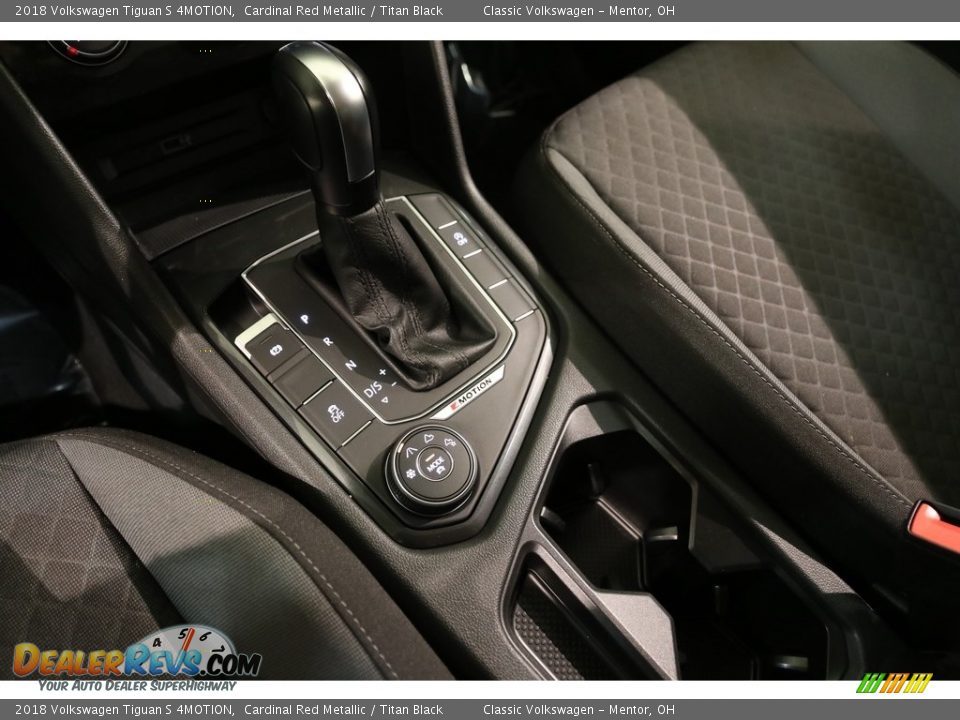 2018 Volkswagen Tiguan S 4MOTION Cardinal Red Metallic / Titan Black Photo #12