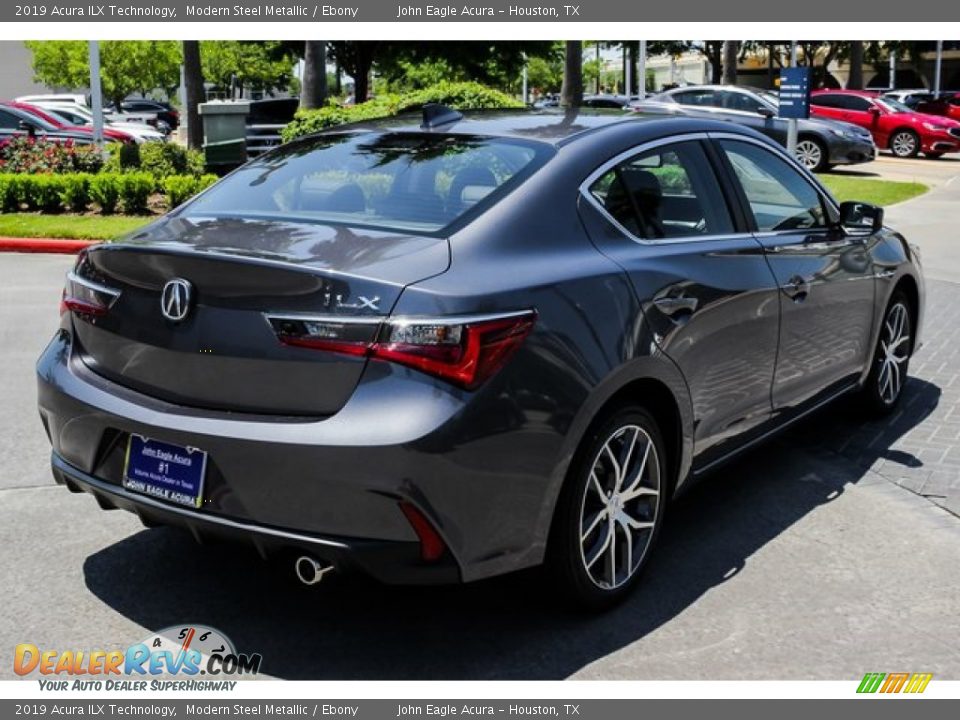 2019 Acura ILX Technology Modern Steel Metallic / Ebony Photo #7