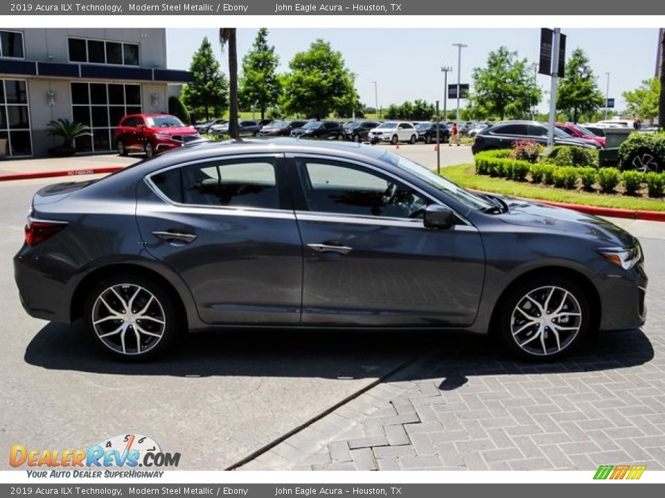 2019 Acura ILX Technology Modern Steel Metallic / Ebony Photo #8